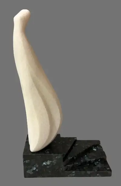 Anna Korver - Takaka Dress Figure and Staircase