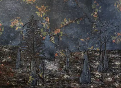 Anna Nordstrom - Night Falling upon Burnt Land