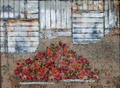 Anna Nordstrom - a flowers grave