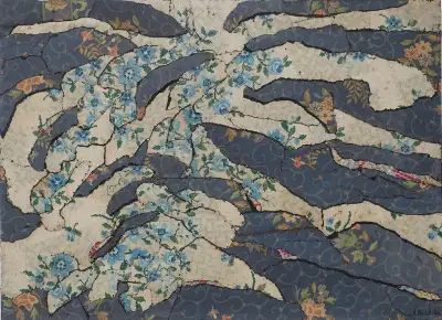 Anna Nordstrom - composition in blue