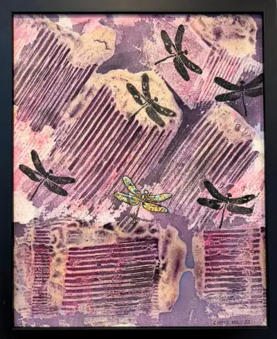 Chrys Hill - Dragonfly Dialogues Series Against the Wind 2