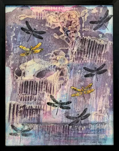 Chrys Hill - Dragonfly Dialogues Series Flights of Random Optimism 3