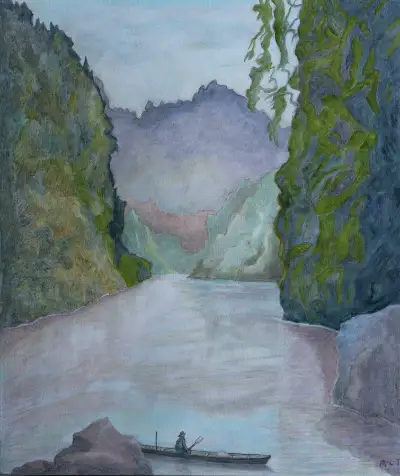 Raymond Jennings - Whanganui River 1800s